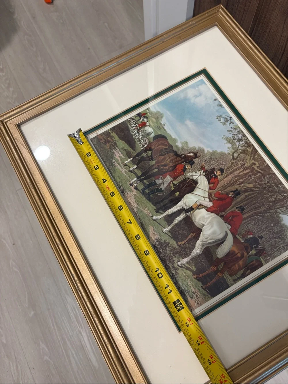 Framed Equestrian Print 🐴✨
